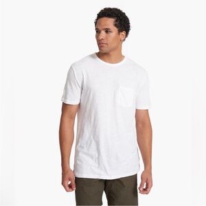Vuori Men's Feather Pocket Tee - White